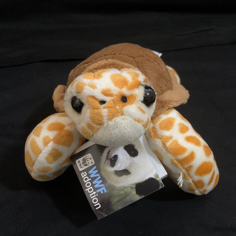 NWT WWF World Wildlife Fund Loggerhead Turtle Conservation Plush 8”